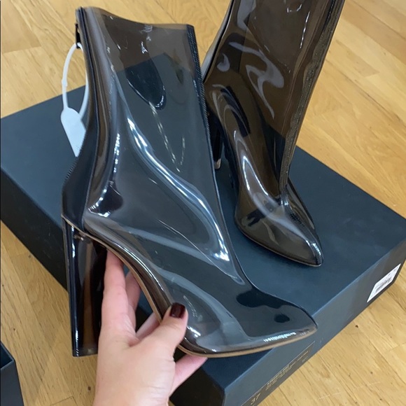 Yeezy clear Onyx pvc ankle boot size 37 - Picture 2 of 7